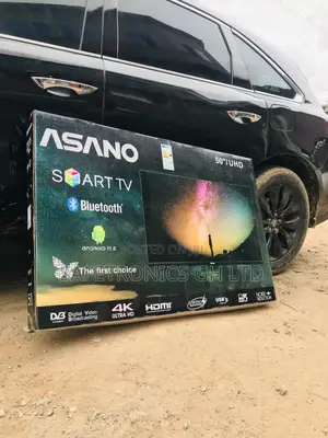 Smart Asano 50 Inches Glossy LED UHD Bluetooth Tv
