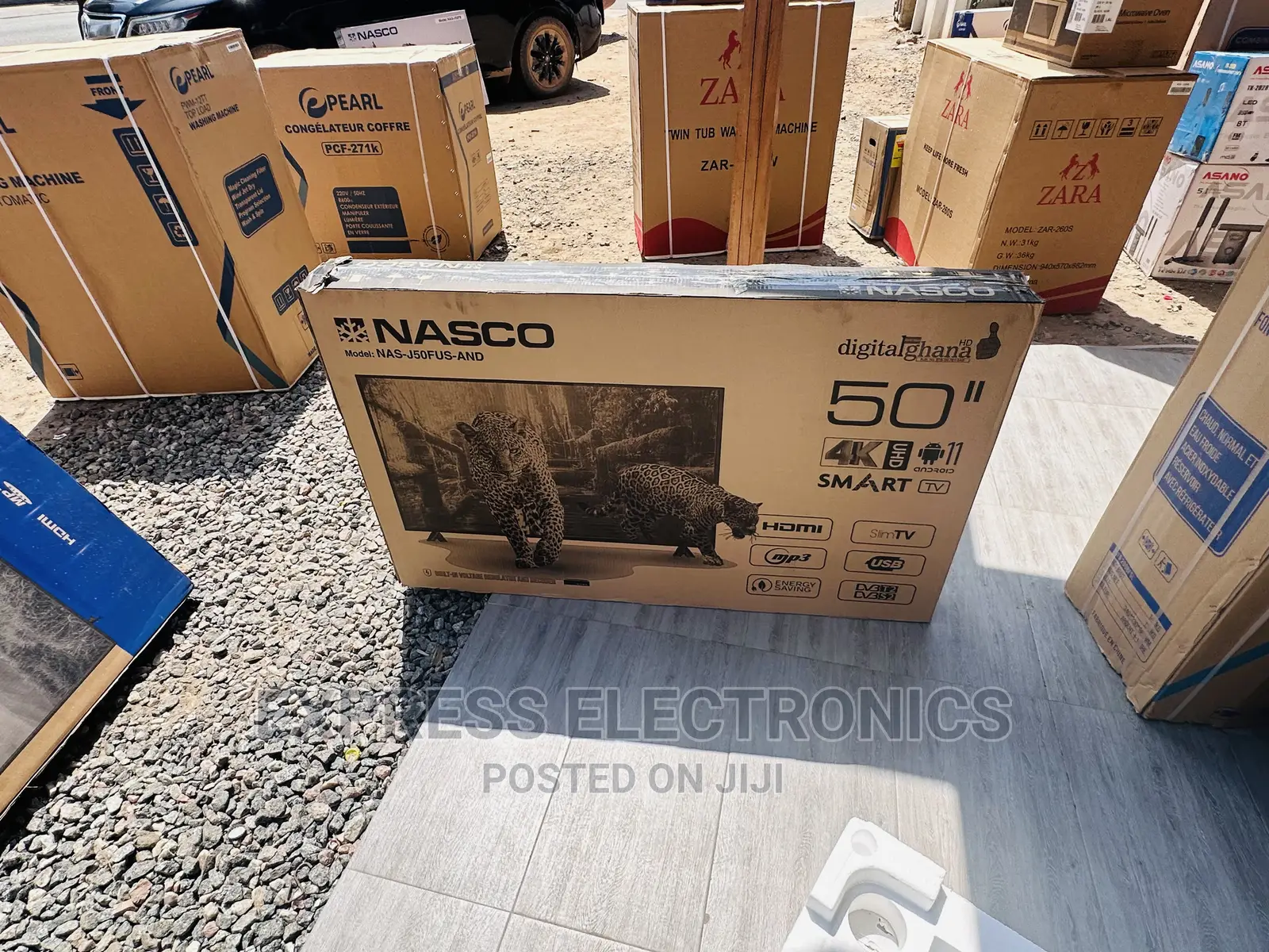 UHD I4k Dimming Glossy Nasco 50”