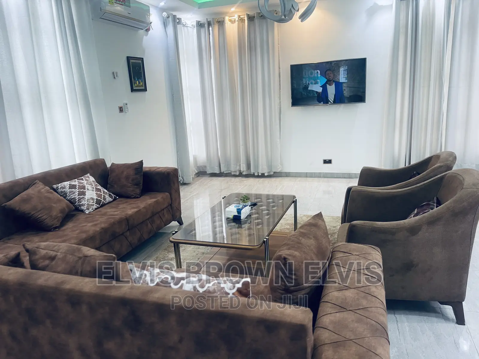Furnished 2bdrm Duplex in Living Large, East Legon for rent