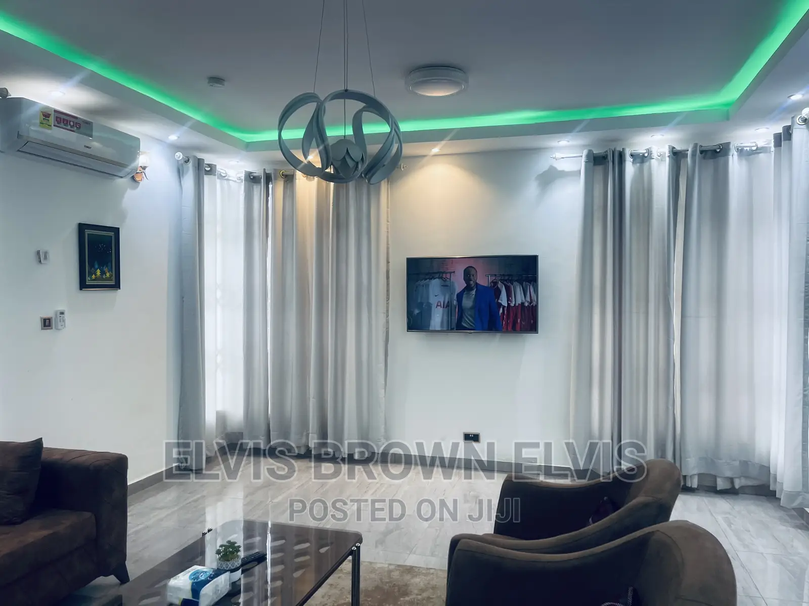 Furnished 2bdrm Duplex in Living Large, East Legon for rent