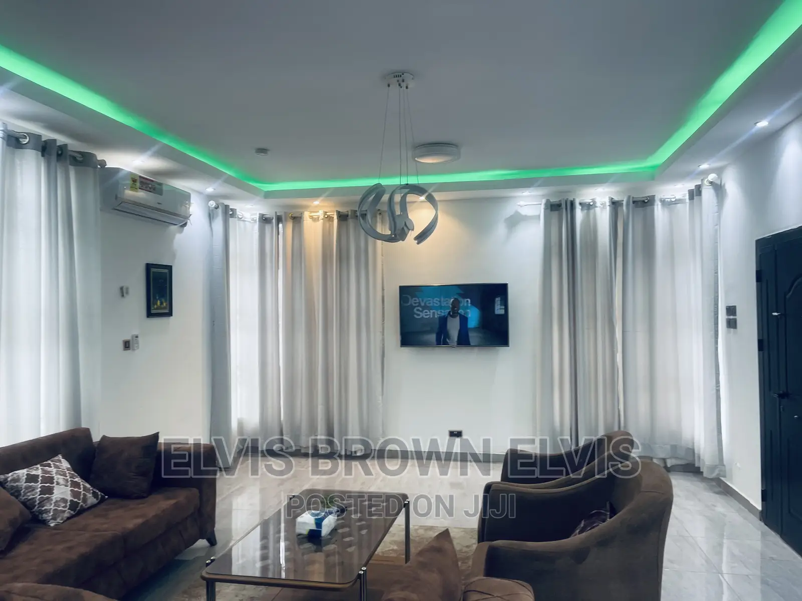 Furnished 2bdrm Duplex in Living Large, East Legon for rent