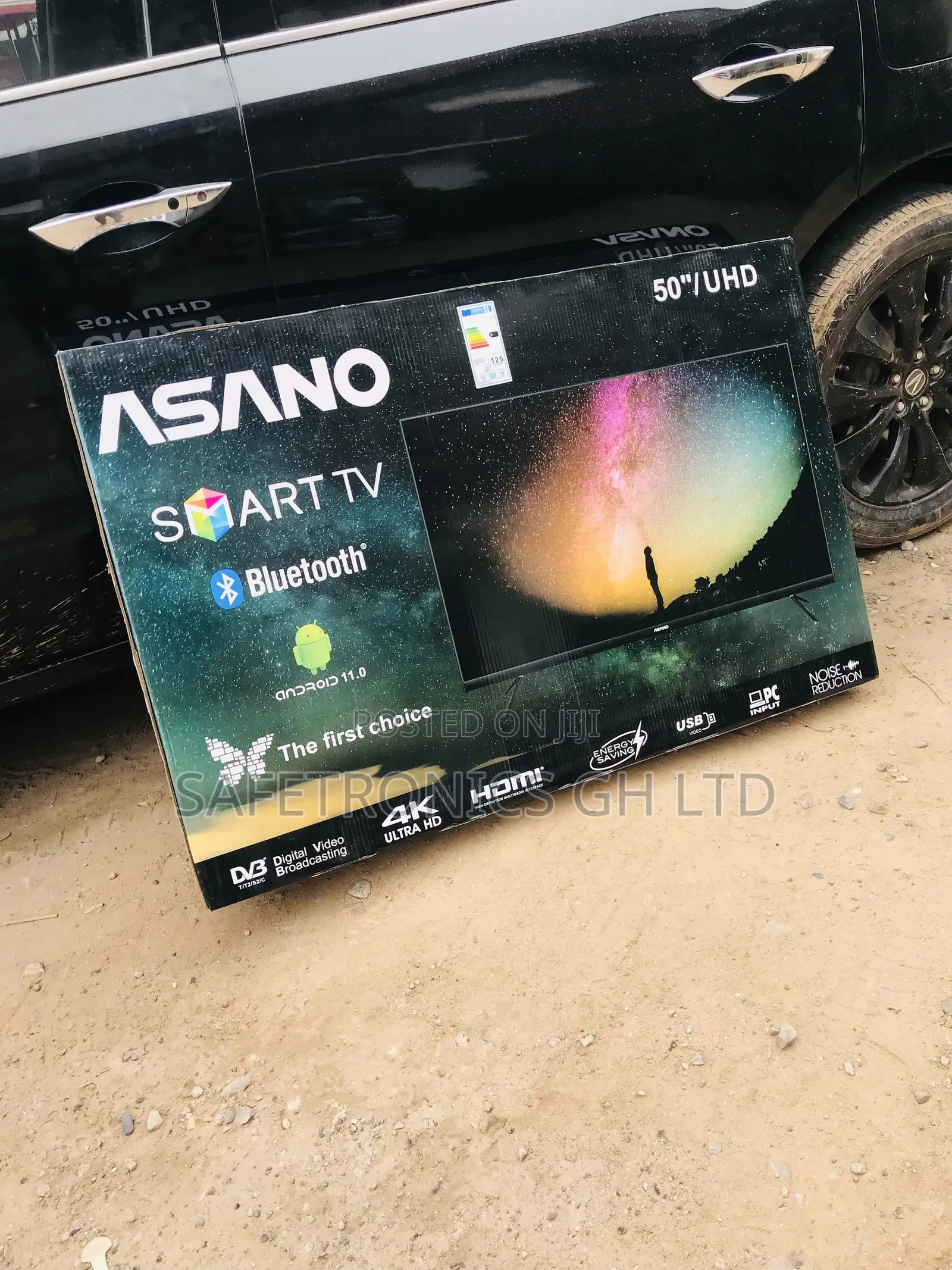 Newly Stocked Glossy 50 Inches Smart Asano UHD Tv