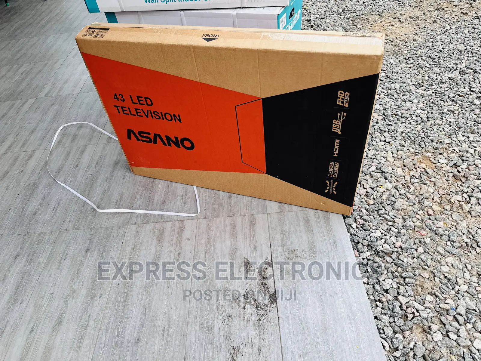 Greater High Contrast FHD Satellite Asano 43” Tv 
