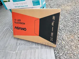 A Year Warranty on Asano FHD Satellite Tv 43