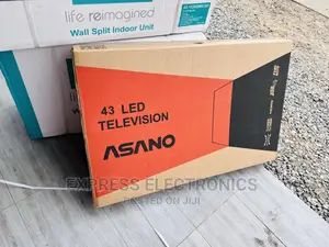 A Year Warranty on Asano FHD Satellite Tv 43