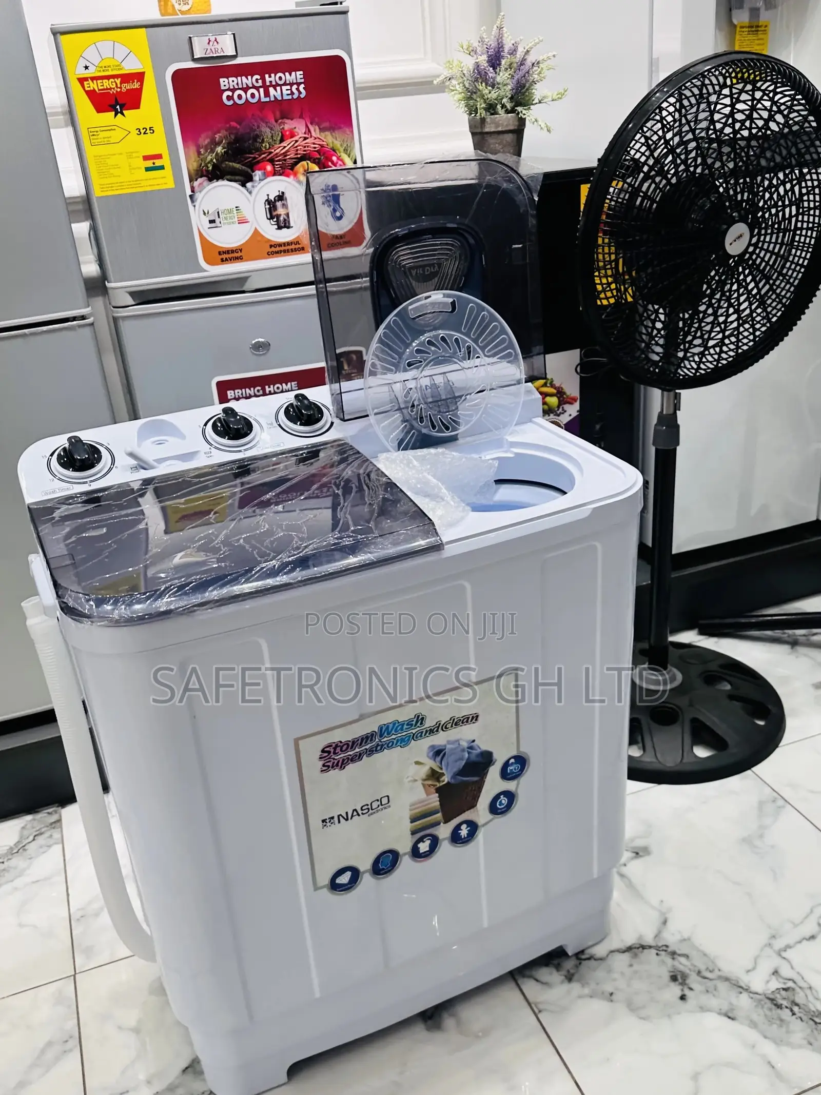 Topload Washingmachine Semiautomatic 7kg Nasco