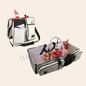 Multifunctional Crib Bag,Portable Travel Cot
