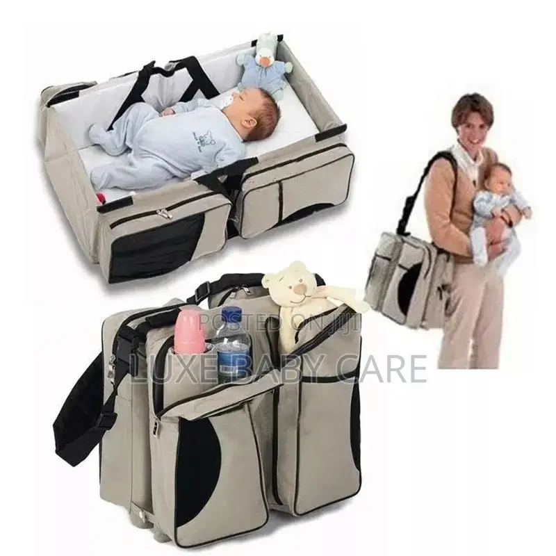 Multifunctional Crib Bag,Portable Travel Cot