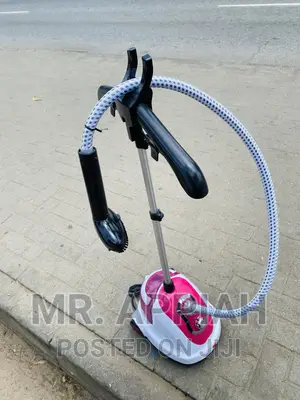 Text or Call  Us for Zip Star Garment Steamer(Pink/White).
