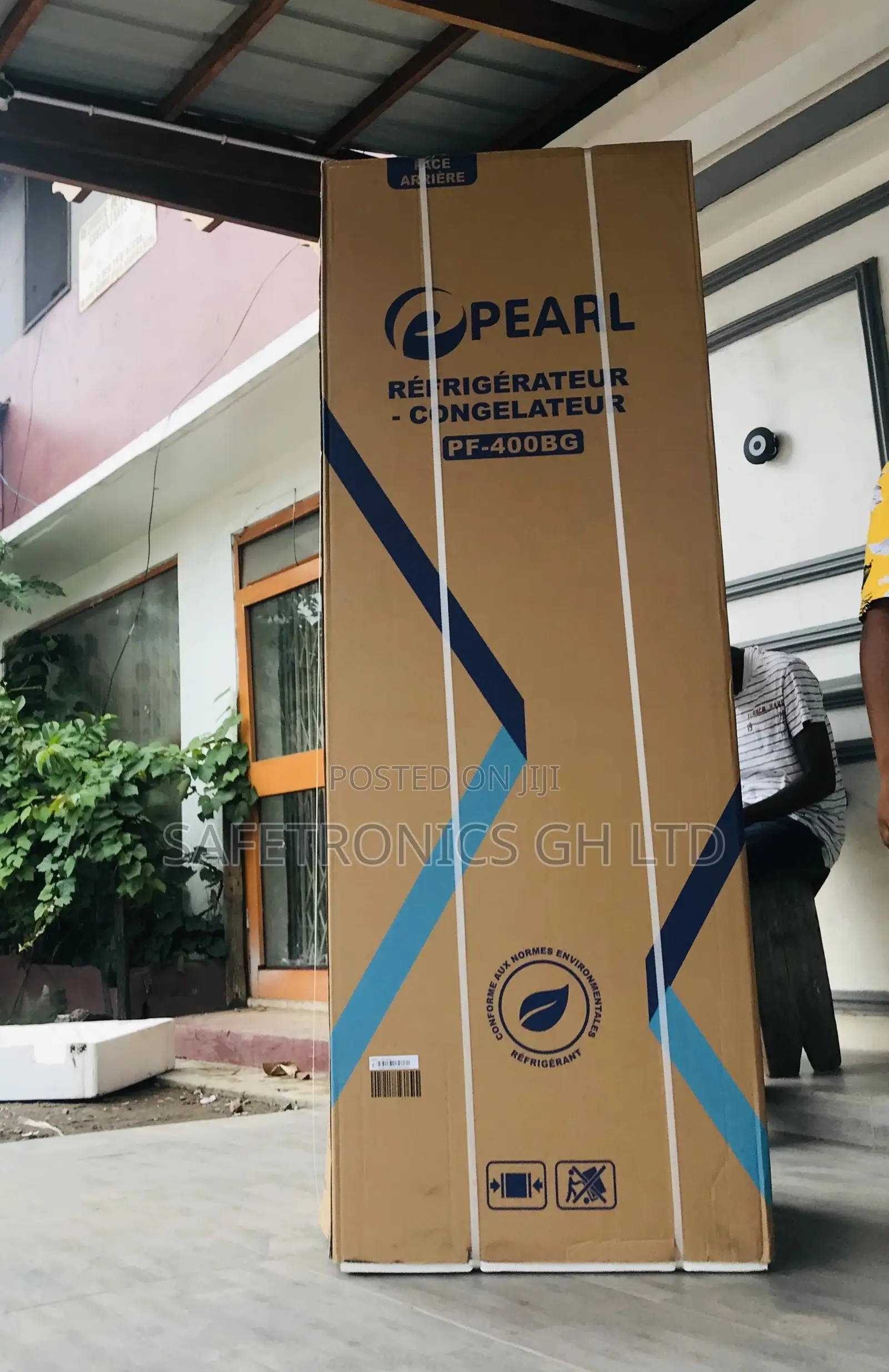 Pearl Bottomfreezer Doubledoor 309L PF-400BG Fridge