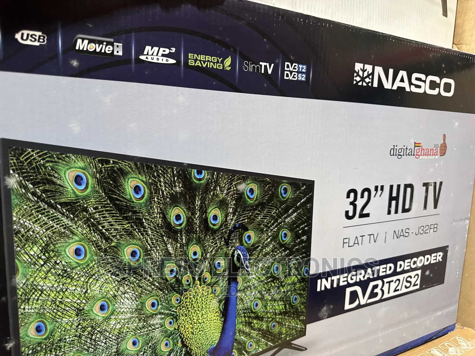 Astounding Nasco 32”Fhd Satellite Digital Tv