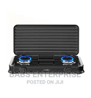 Decakila Double Burner Gas Stove - KMGS008B