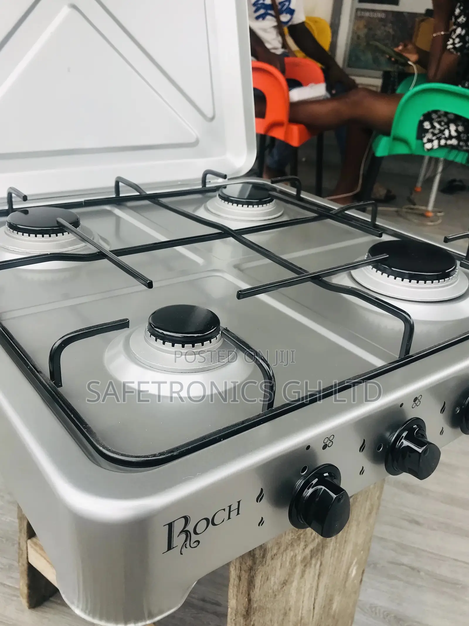 Available Tabletop 4 Gas Cooker Roch