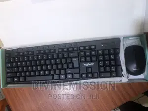 Logitech 290,Wireless Long Keyboard and Mouse
