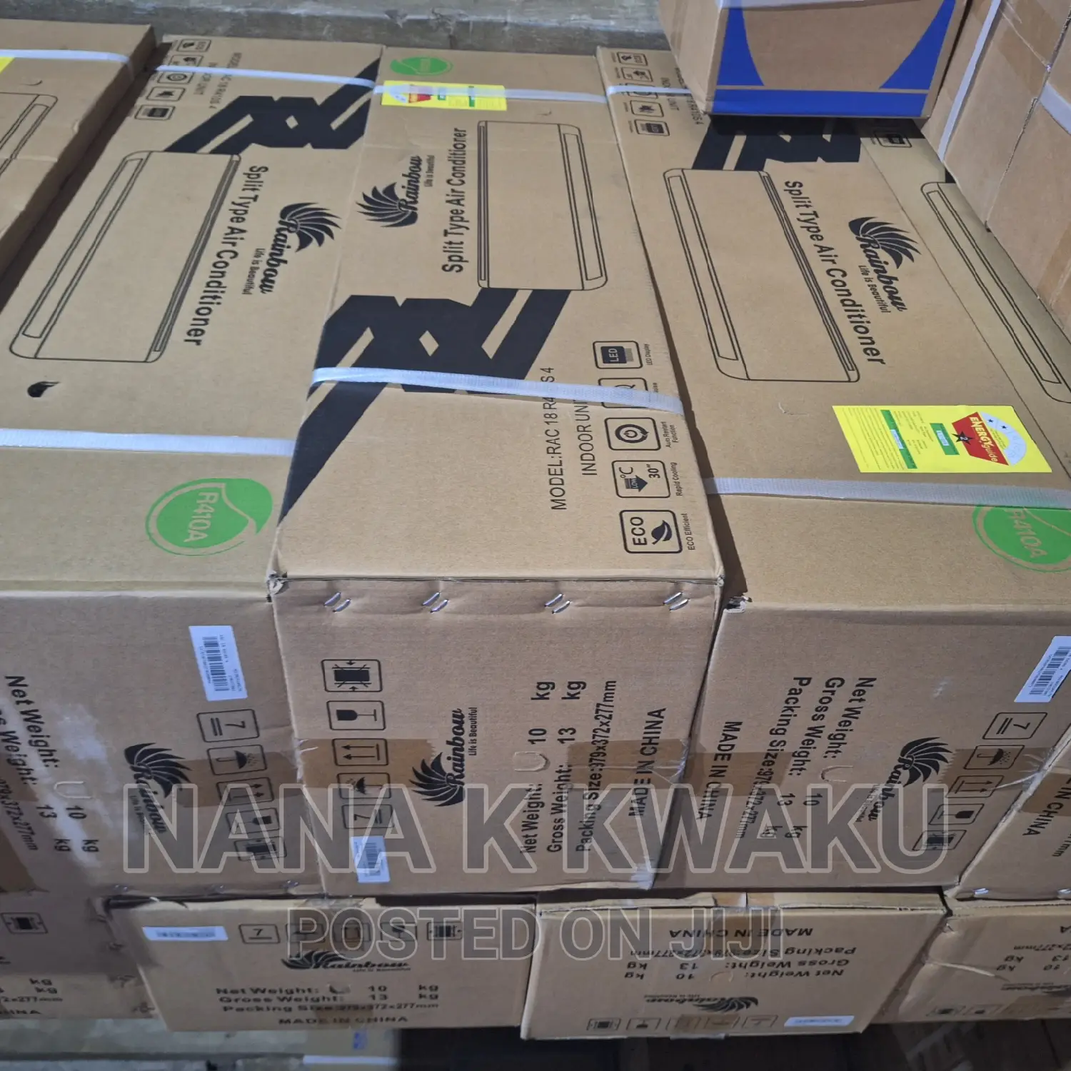 R410_rainbow 1.5hp Split Air Condition