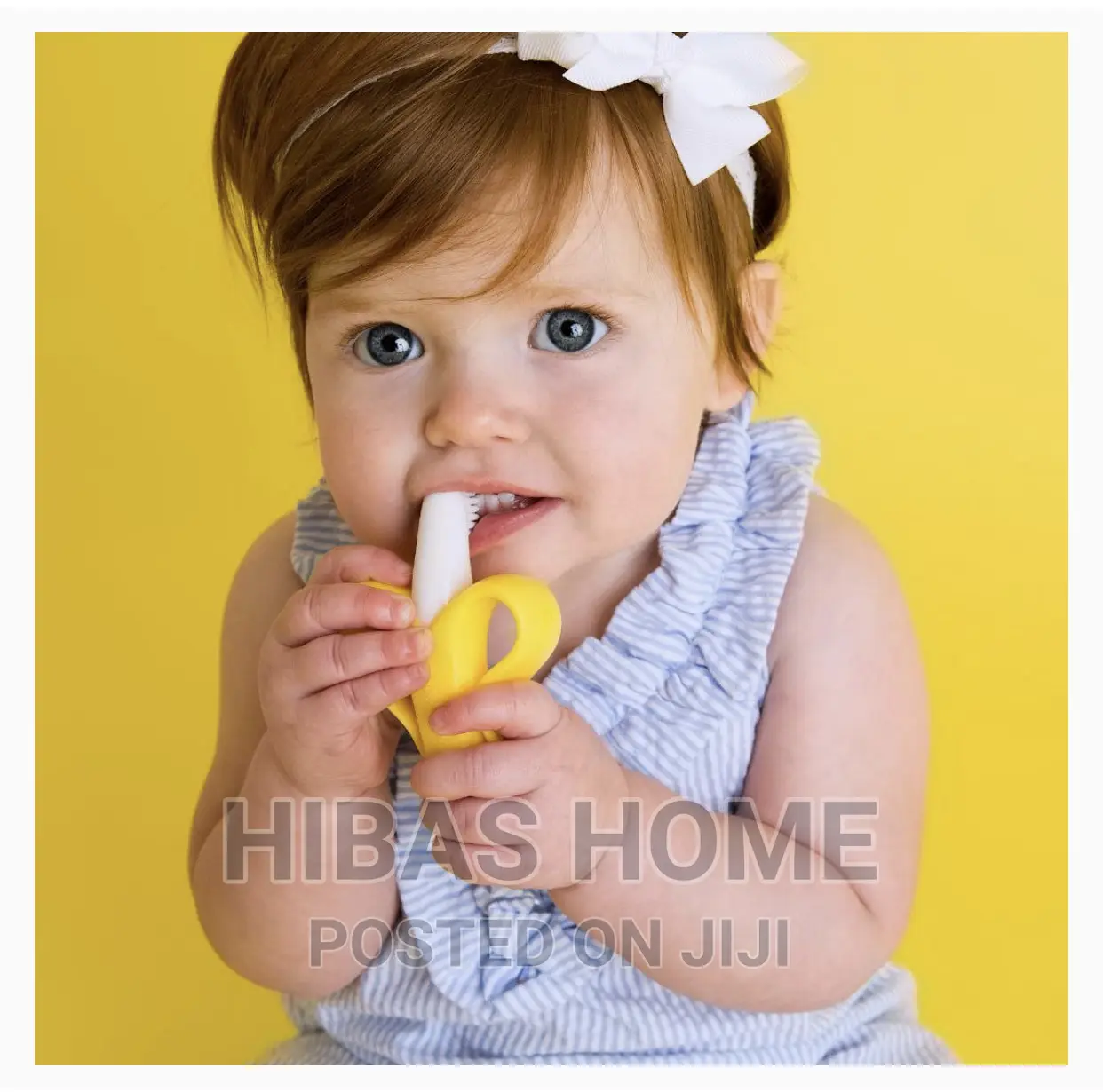 Baby Banana Silicone Teether Baby Brush