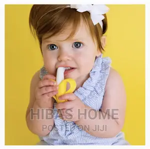 Baby Banana Silicone Teether Baby Brush