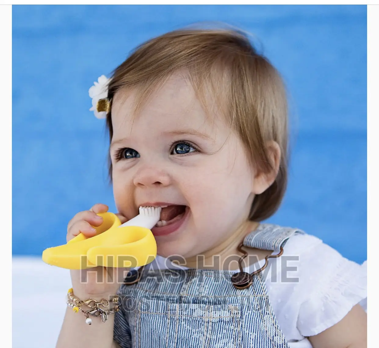 Baby Banana Silicone Teether Baby Brush