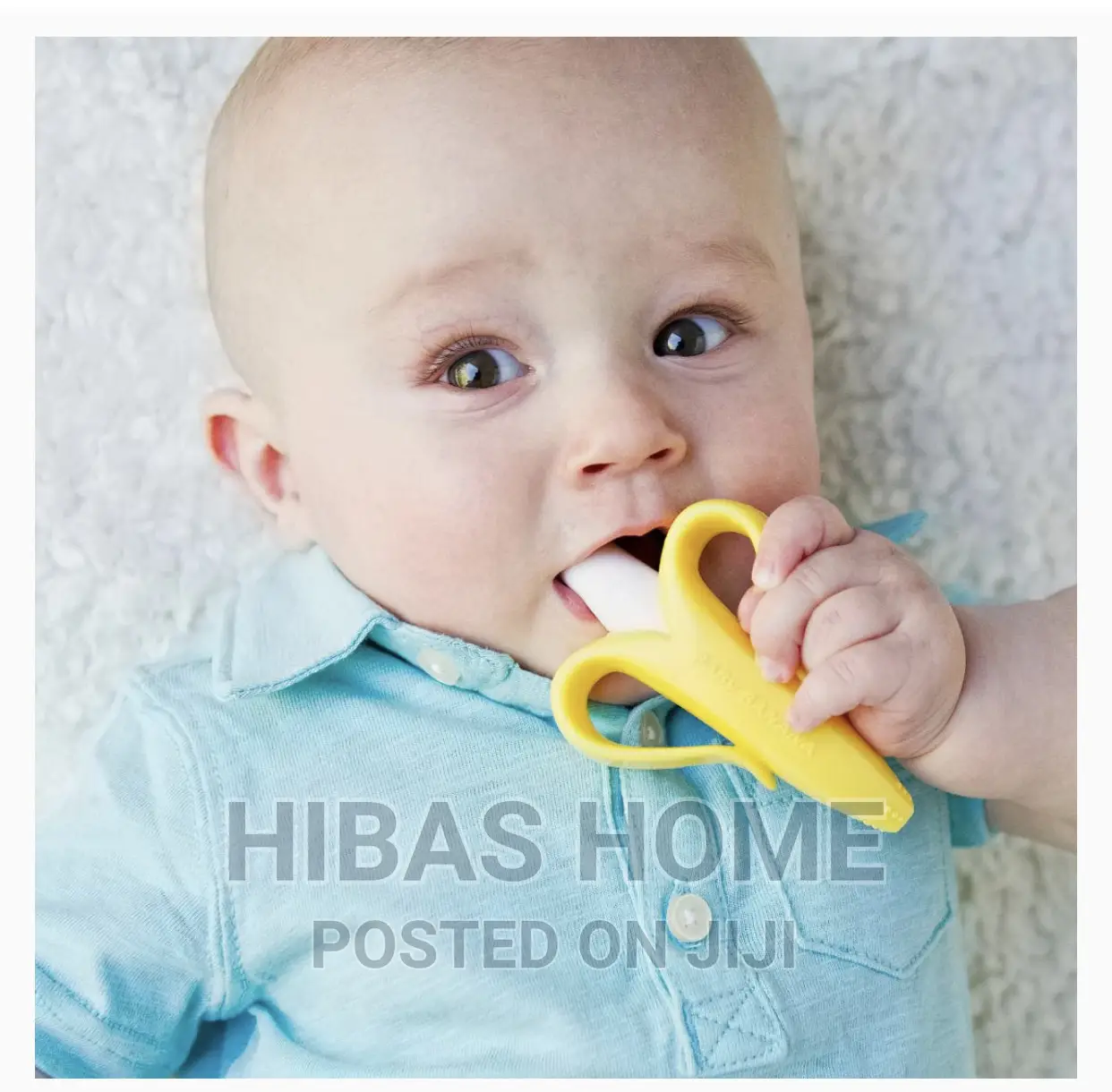 Baby Banana Silicone Teether Baby Brush