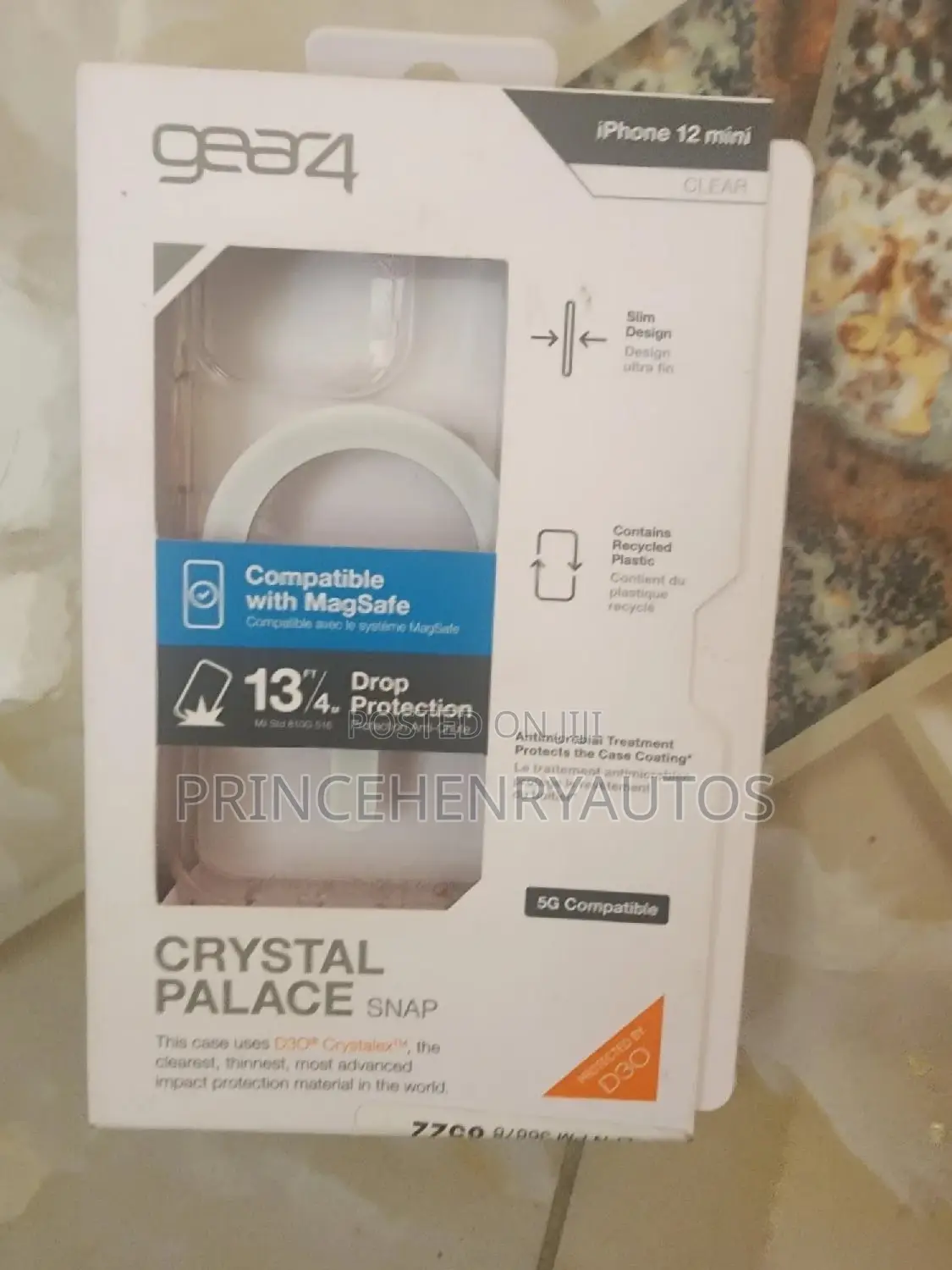 ZAGG Gear4 Crystal Palace Snap Case for iPhone 12 Mini