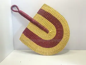 Bolga Handwoven Fan