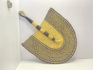 Bolga Handwoven Fan