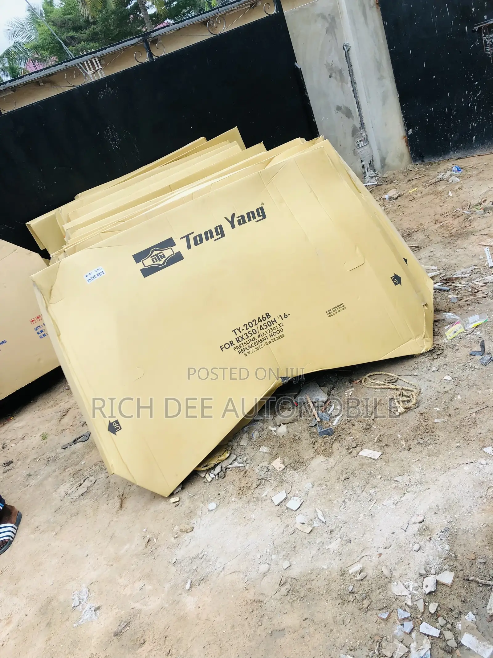 RX 350 2018 Bonnet