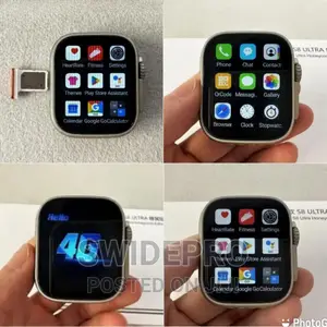 Smart 4g Android Dual Camera Smart Watch With Sim Slot