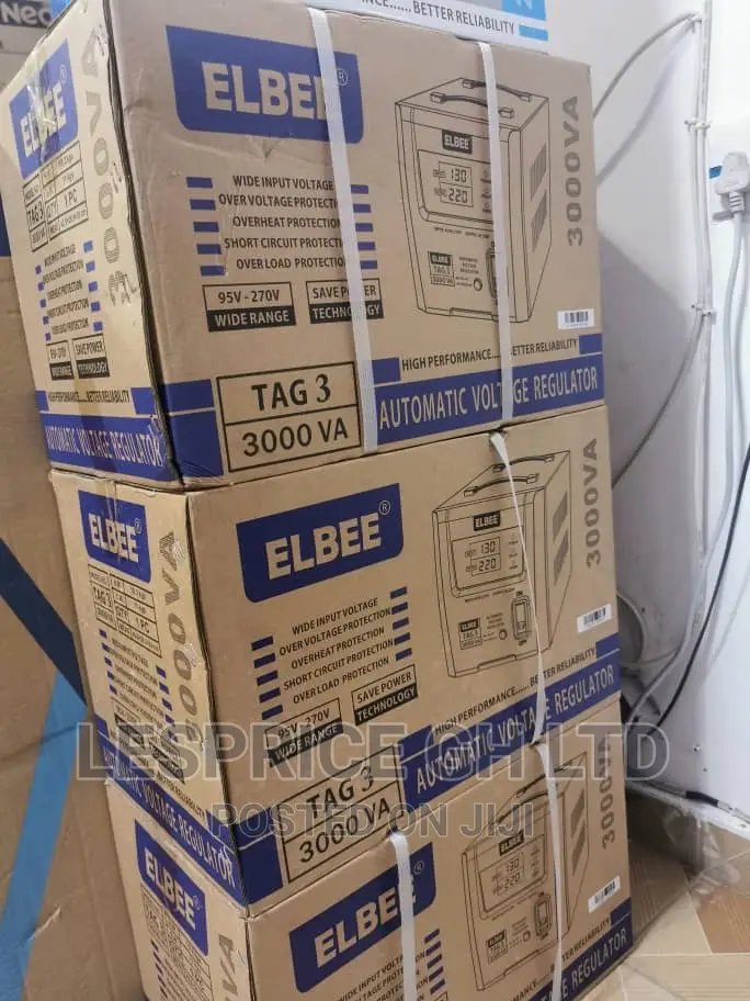 Elbee 3000w Auto Digital Regulator