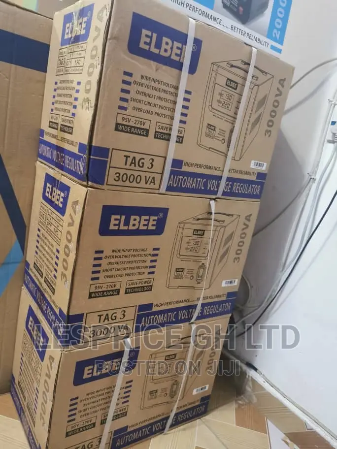 Elbee 3000w Voltage Powerful Stabilizer