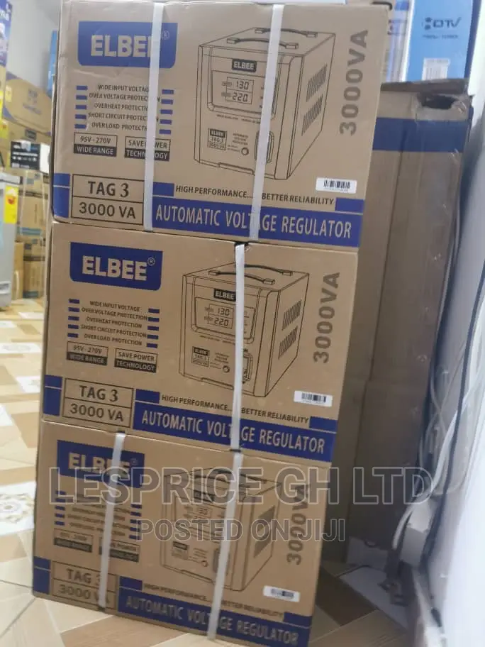 Highly Active Elbee 3000w Digital Voltage Regulator