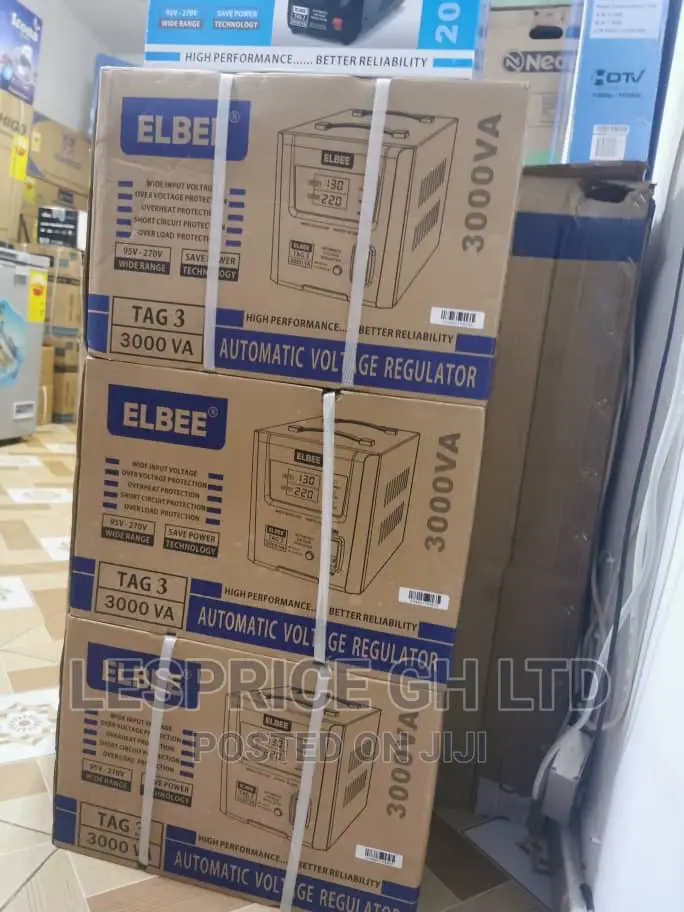 Elbee 3000w Quality Digital Stabilizer