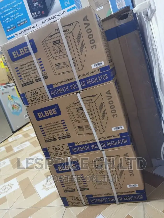 Elbee 3000w Automatic Regulator Power!