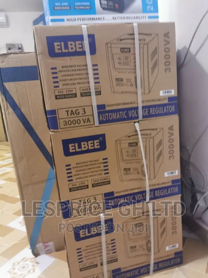 Highly Rated! Elbee 3000w Auto Stabilizer
