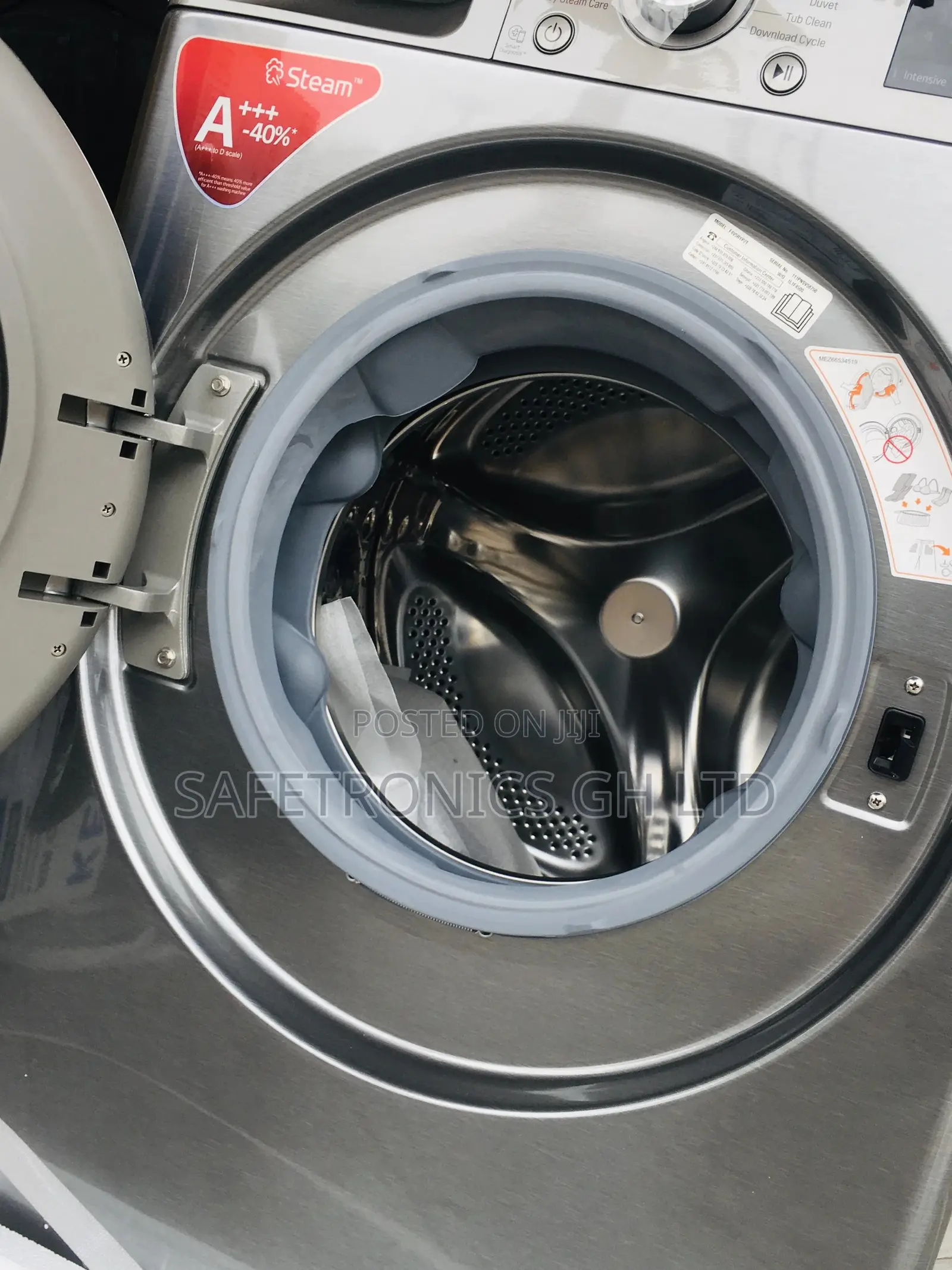 TCL Washingmachine Frontload 9kg Fullyautomatic