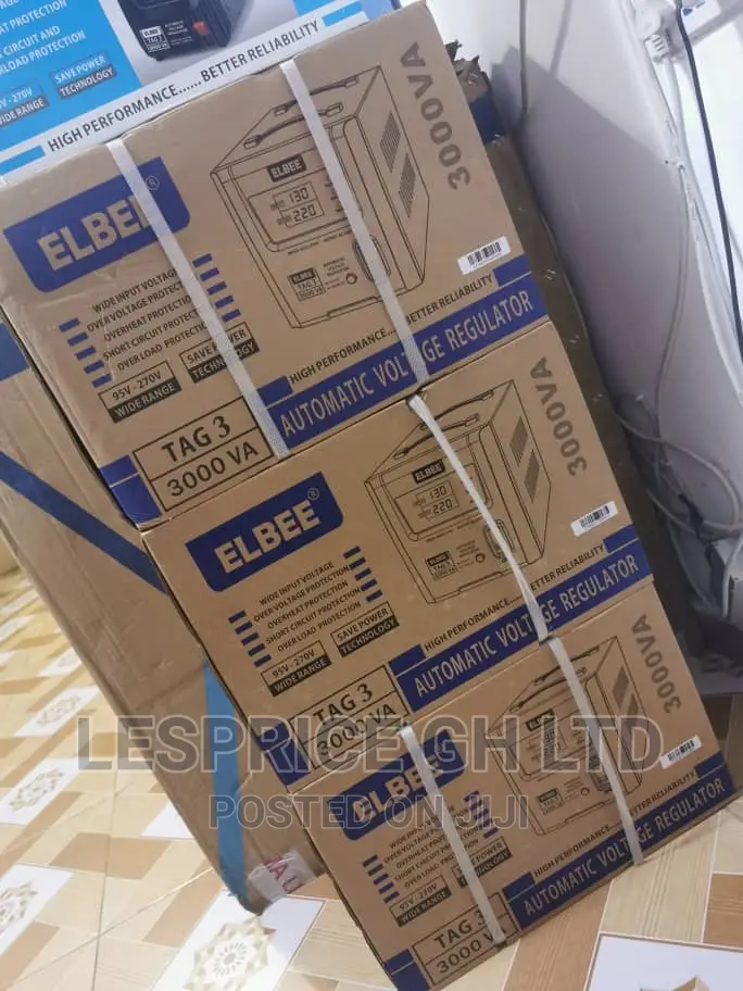 Quality Assured! Elbee 3000VA Digital Stabilizer