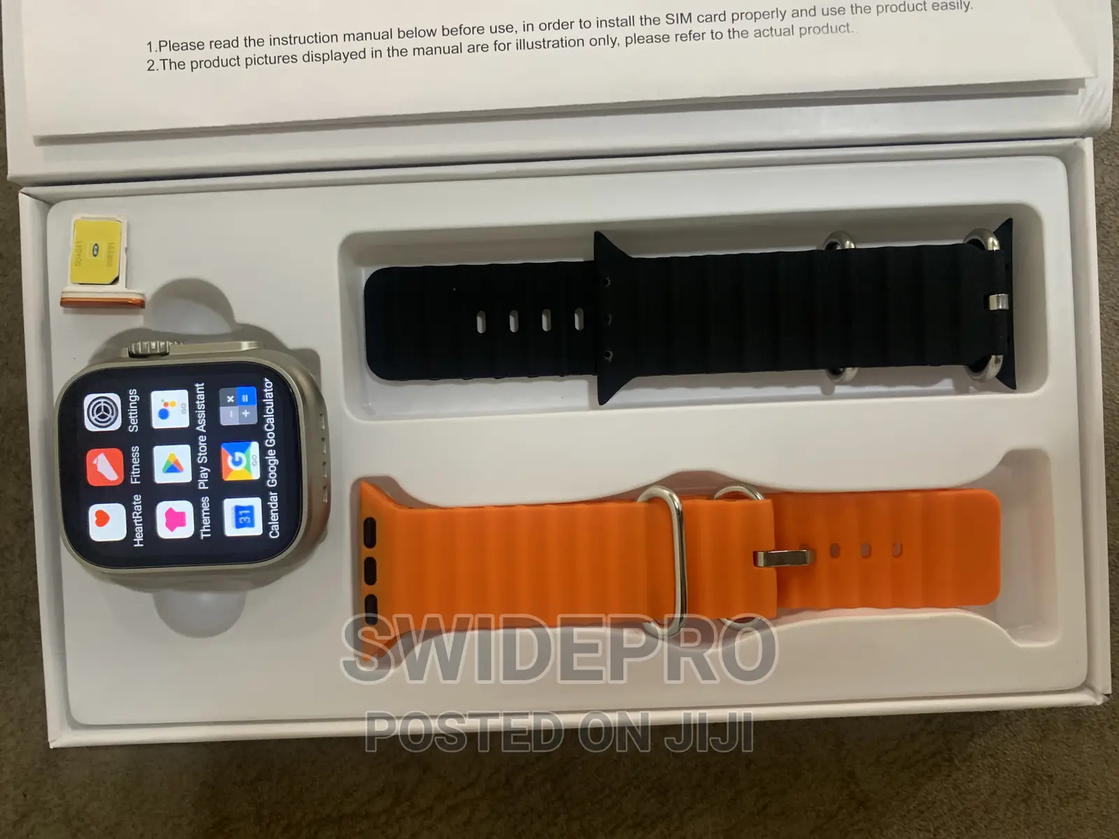 Smart 4g Android Dual Camera Smart Watch With Sim Slot