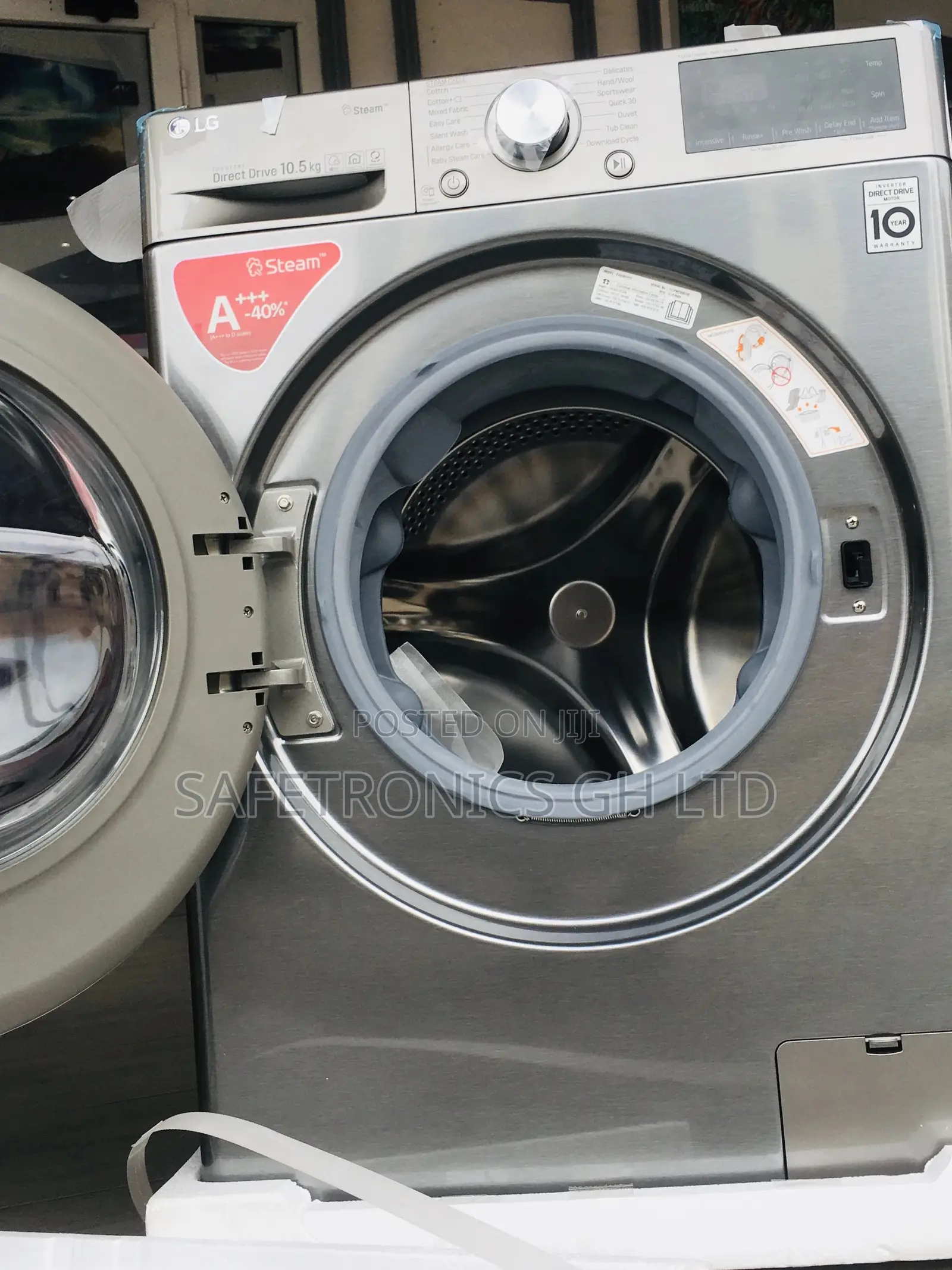 Fullyautomatic Frontload Washingmachine 9kg TCL