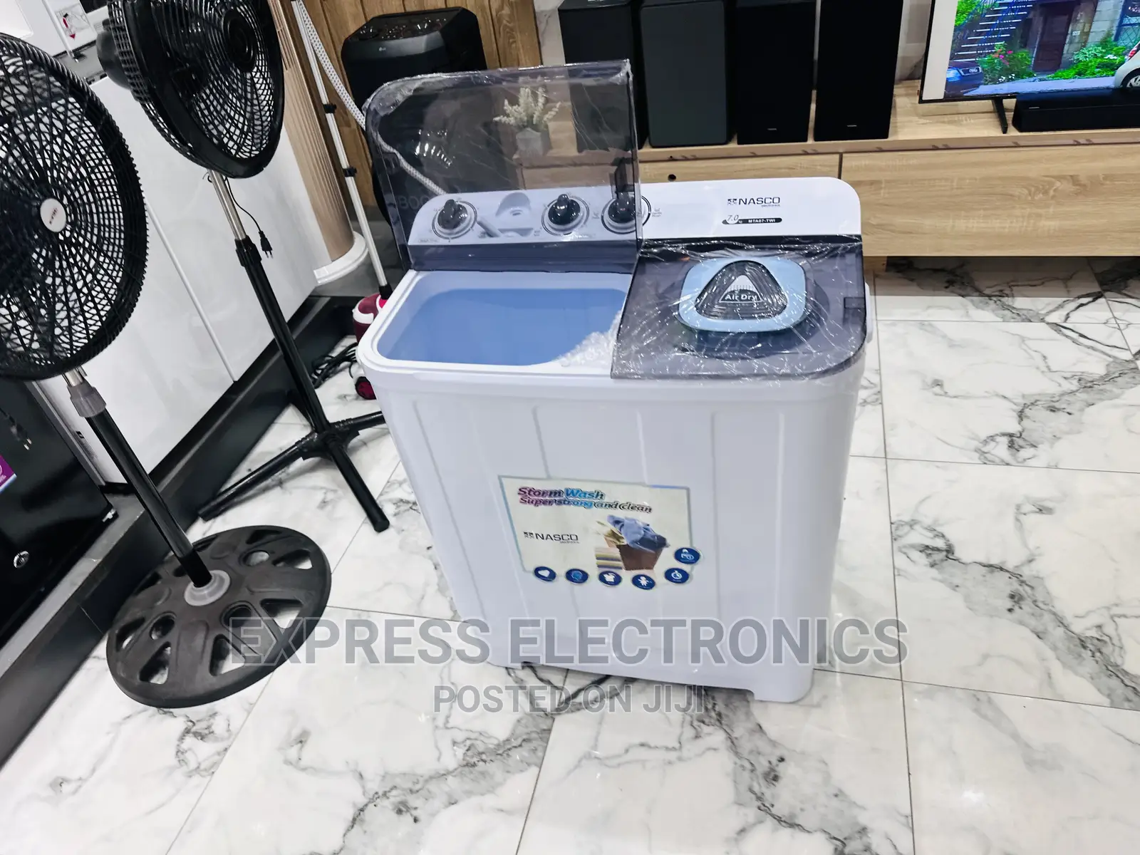 100% Best Quality Twintub Washing Machine Nasco 7kg
