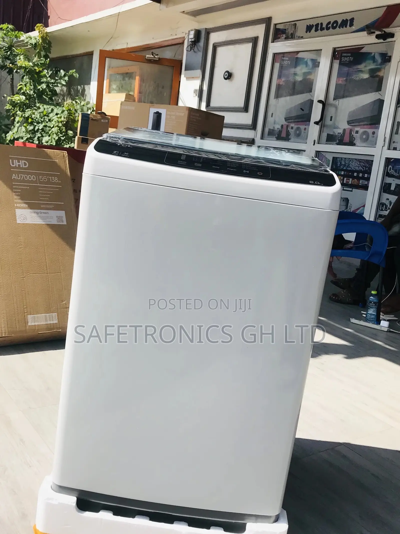 Call for Semiautomatic Washingmachine Topload 8kg TCL