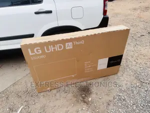 Adjustable Volume Control LG UHD Smart LED 55”Uq80003