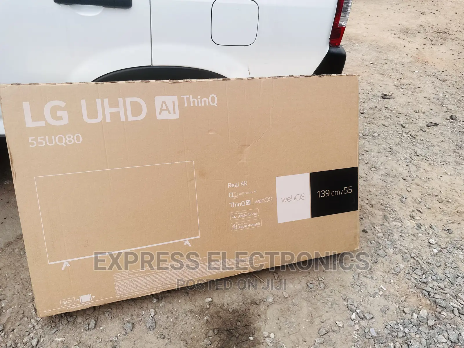 LG Uq810003 UHD Smart 55” Tv Neatly Sealed in Box
