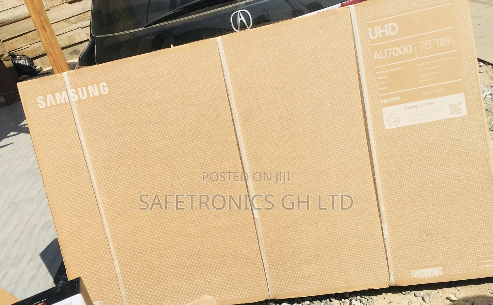New Sealed 75 Inches Glossy LED Au70 Samsung UHD Tv