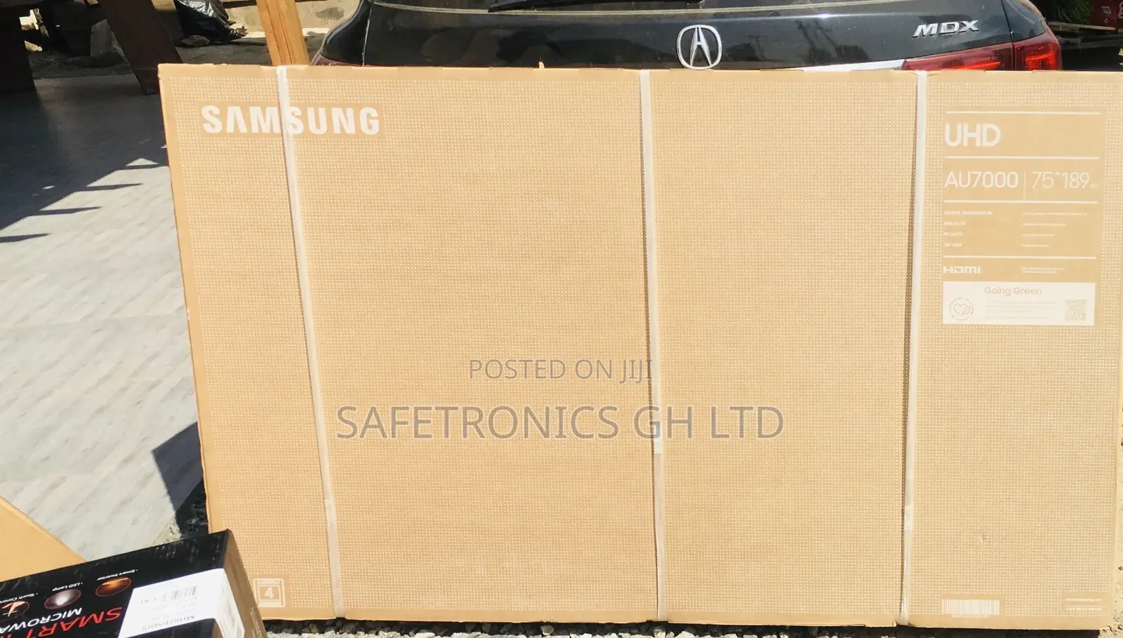 New Sealed 75 Inches Glossy LED Au70 Samsung UHD Tv