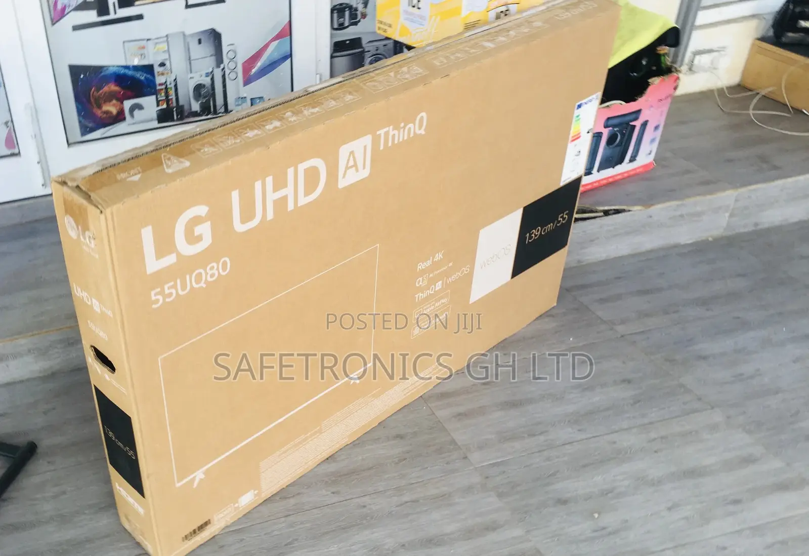 Valuable Glossy LED LG 55 Inches UQ80 UHD Smart Tv