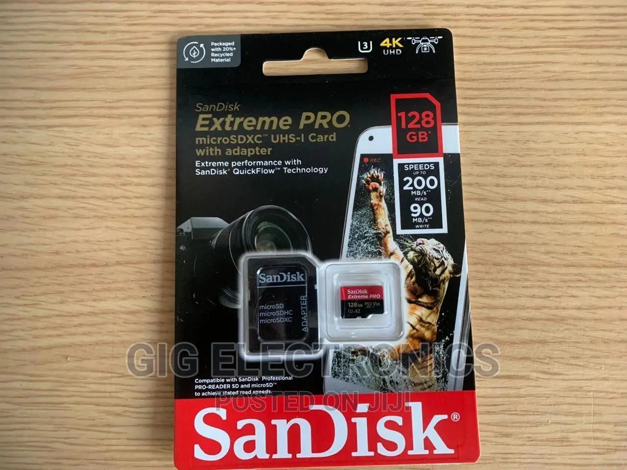 Sandisk 128gb Extreme Pro Micro Sd Card