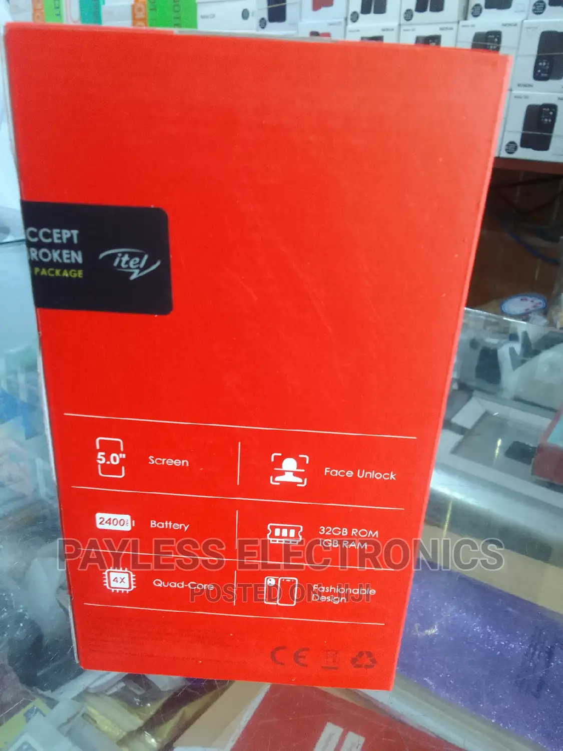 New Itel A18 32 GB Blue