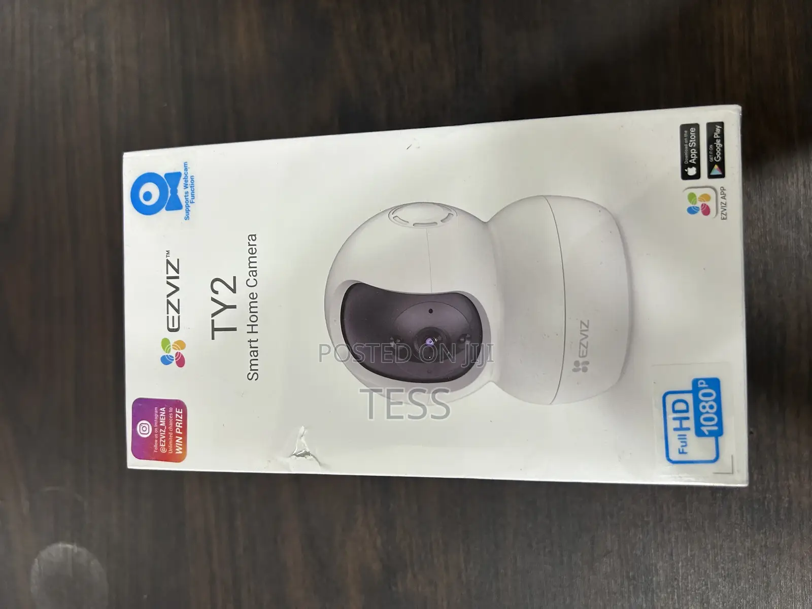 Wifi Ip Camera Smart Ezviz 360 Degrees 1080p Ty2