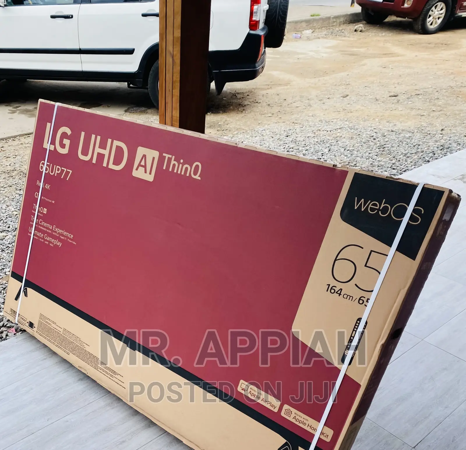 Authentic LG 65UQ70006 65” Uhd Smart Tv(Black) 