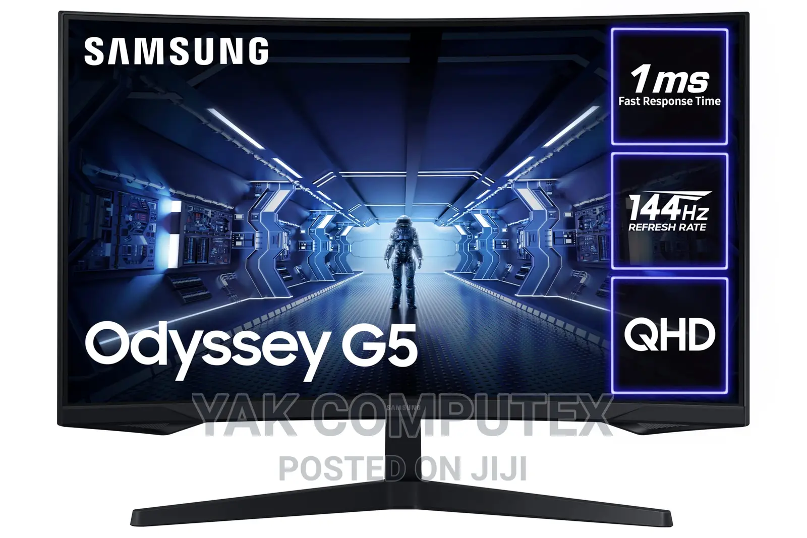 Samsung Odyssey G5 Lc32g55tqwrxxu 32" Curved Gaming Monitor